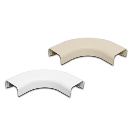 Quest Technology International Right Angle Raceway Accessory - 1'', White, 12 Pk FRA-32414